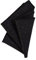 DonDon Herren Einstecktuch Taschentuch 23 x 23 cm zum selber falten aus Baumwolle Tweed Style einfarbig schwarz