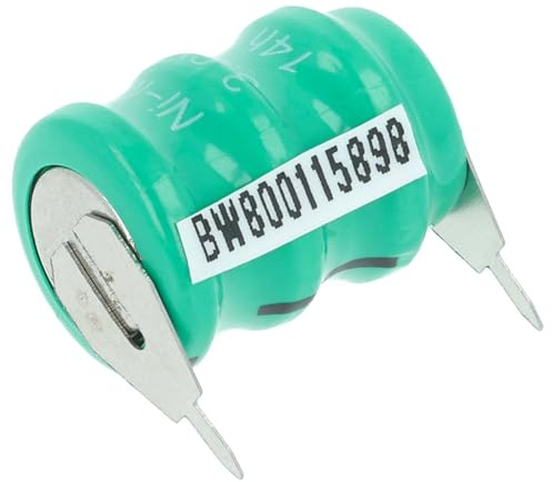 vhbw NiMH Ersatz Knopfzellen-Akku Typ V40H 2-Pins 40mAh 3,6V | kompatibel mit Modellbau-Akkus, Solar-Leuchten uvm.