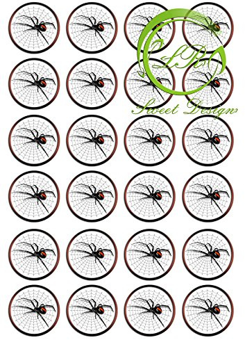 Spinne Spider 24 Muffinaufleger, Tortenaufleger,Geburtstag,