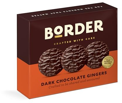 Border Biscuits Dark Chocolate Ginger Gift Pack 255g