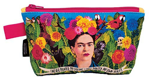 The Unemployed Philosophers Guild Frida Kahlo Tasche – 22,9 cm Reißverschlusstasche für Bleistifte, Werkzeuge, Kosmetik und mehr
