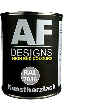 1 litro di vernice in resina colorata RAL 7035 grigio chiaro opaco