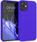 kwmobile Handyhülle für iPhone 12 mini Hülle, für iPhone 12 mini Case - Hülle Silikon - kabelloses Laden - Baltik Blau