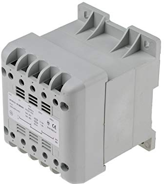RS PRO DIN-Schienen-Trafo, 63VA, Primär 400V ac/Sekundär 24V ac DIN-Hutschiene, 106mm x 90mm x 87mm
