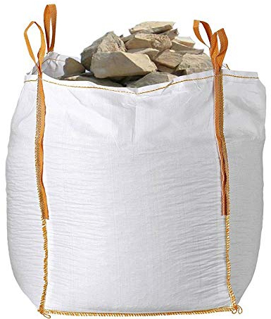 5 Stück Big Bag für 2 Tonnen| Extraschwerlast-Bausack 2000kg | BigBags für Steine