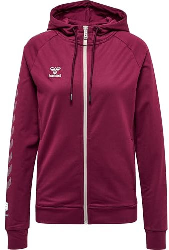 hmlMOVE Grid COT. Zip Hoodie Woman