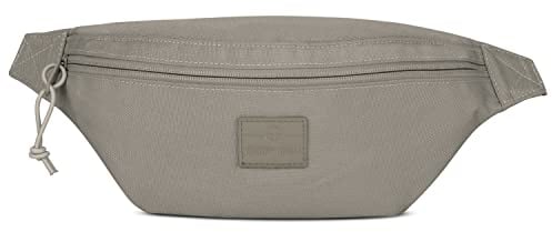 JOHNNY URBAN Bauchtasche Damen & Herren Grau - Erik Small - Gürteltasche Mit Flexiblem Gurt für Festival - Stylische Crossbody Brusttasche - Wasserabweisend