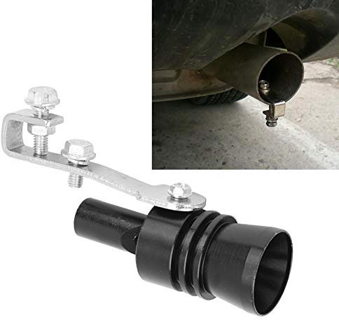 Turbo Sound Whistle, TC-XLA Turbo Sound Tail Throat Tuyau D'échappement Sifflet Voiture Modified Part (le noir)