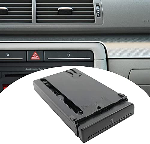 Baceyong Conduite à Gauche, Conduite à Droite Voiture Porte-Gobelet ABS pour A4 B6 B7 2001-2008 8E1862534H 8E2862534L Noir Mat Placage