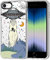 MOSNOVO für iPhone SE/iPhone 8 / iPhone 7 Hülle – Durchsichtige, schlanke, stoßfeste TPU+PC-Handyhülle, [6,6 Fuß Fallschutz/Anti-Abziehen] - UFO
