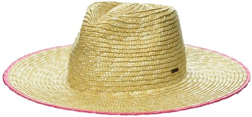 Brixton Joanna Schlapphut Sommerhut Sonnenhut Strandhut Strohhut Damenhut Gartenhut (S (54-55 cm) - Natur)