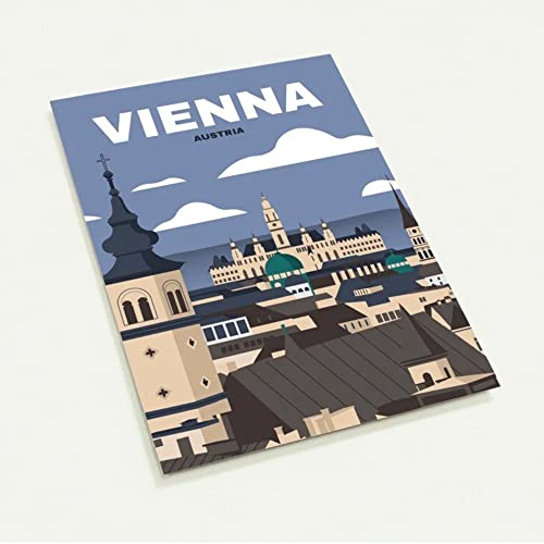 BLN PRINT Postkarte (10er Pack): Wien