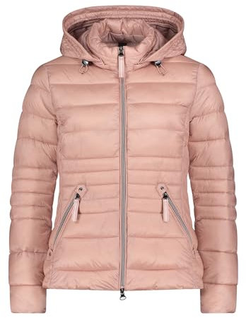 Betty Barclay Damen Steppjacke mit Abnehmbarer Kapuze Smoky Rose,40