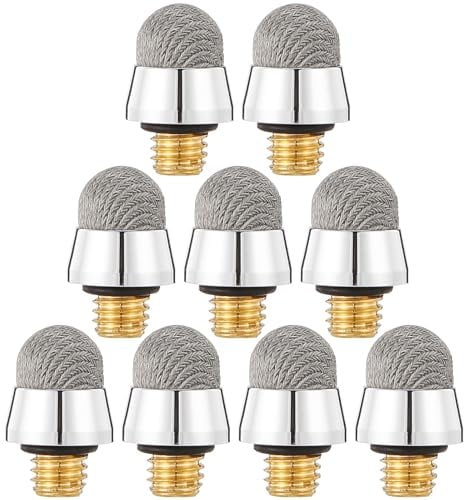 Veemoon 10St berühren Sie die kapazitive Spitze Stoff Embout mm Tipps schreibkladde Tablet Pen Touchscreen-Stiftspitzen Stylus-Stiftkappe Sanft Stift Kappe Bleistift Glasfaserkopf m5 Feder