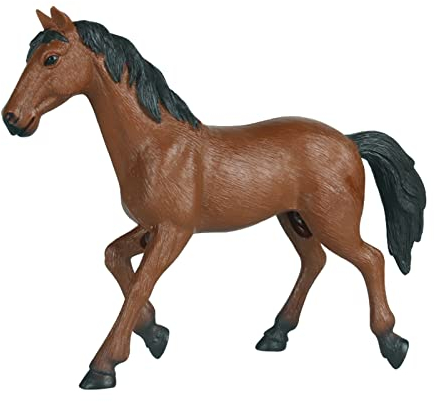 GAOINTELL 7 7 '' Estatua Figura de caballo de granja modelo de coche decoración de coches hobby colecciones accesorios para hornear figura para niños 3+ figuras de mesa para sala de estar mesa de