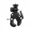 Dreneco Camera Handlebar Mount Clip for Bike Bicycle Moto Motorcycle Handlebar Clamp Mount Compatible with GoPro Hero Series and Other Action Cameras