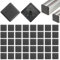 40 Stück Endkappen Aluprofil 30x30, Aluminium-Profil-Abdeckkappen, Schutzhülle aus Kunststoff für Aluminiumprofile für 3030 EuropäIsche Norm Industriealuminiumprofile Profil Abdeckkappe Schwarz