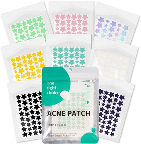 397 Stück Pimple Patch Hydrokolloid Pflaster Pickel Patch Unsichtbare NatüRliche Mit SalicylsäUre Und TeebaumöL Tag Und Nacht 2-In-1 Anti Pickel Patches Acne Wasserdicht Atmungsaktiv Absorptions