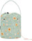 Buffalo Plaid Sonnenblume Blumen Häkeltasche Häkeln Organizer Tasche Tragbare Garn-Tragetasche für Strickwerkzeug Häkelorganizer