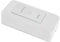Mikikit Switch Doorbell Push Button Switch Wireless Doorbell Switch Controller Wired Doorbell The Switch by Bell Rear Door Chime Button Door Bell Chimes Indoor Wired Bell Buttons PC White