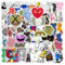 65 Teile/los Kaws Aufkleber Wasserdichte Vinyl Anime Aufkleber Aufkleber für Laptop Wasserflasche Gitarre Reise Geschenk für Kinder Teens Erwachsene Mädchen Jungen
