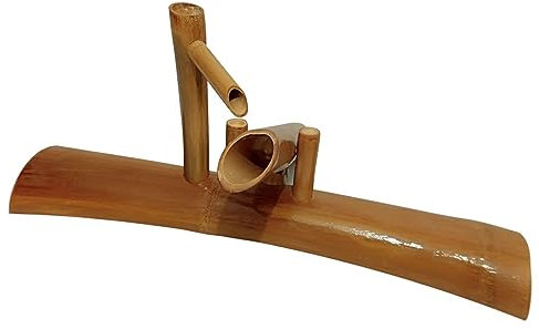 50 Cm Bambusbrunnen-Set, Bambusbrunnen Für Den Außenbereich Mit Solarpumpe, Zen-Feng-Shui-Wasserbrunnen, Natürlicher, Spaltfester Bambus-Gartenbrunnen, Für Wasserspiele Auf Schreibtisch, Terrasse, Hof