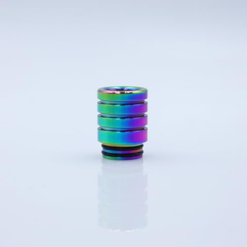 WratryParts Boquilla universal de repuesto 810 de acero inoxidable para atomizador de tanque RTA (multicolor)