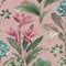 Oliana Floral Wallpaper Pink Belgravia 8485