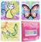 AUAUY Suncatcher Gem Art Kit für Kinder, 3 Themen-FensterkunstKinder-Bastel- und, Diamond Painting Set, Geburtstagsgeschenkidee und Edelsteinkunst, tolle Geschenke für Mädchen und Jungen ab 6 Jahren
