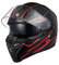 TORC Casco Moto Integrale Casco Scooter con Doppia Visiera Omologato ECE 22-06 (RUSH RED, L)