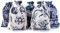 HERZWILD säckchen 25pcs Kleine Beutel mit Kordelzug baumwollsäckchen geschenksäckchen Jutebeutel für Hochzeit Party (C type)