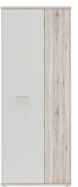 AVANTI TRENDSTORE - Feena - Armadio multiuso in legno laminato con 2 porte a battente e 5 ripiani, disponibile in diversi colorazioni. Dimensioni LAP 68,9x179,1x34,8cm