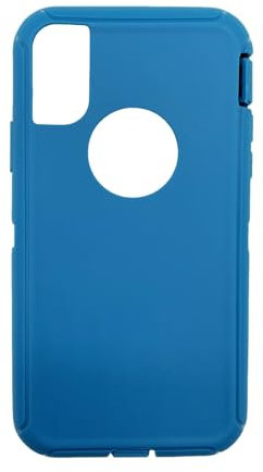 Replacement Rubber Outer Skin Shell Compatible with Otterbox Defender Series Case iPhone X/XS (Teal)