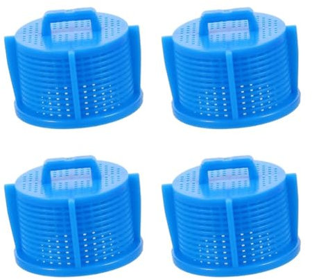 Quystetes Filtri per Lavatrice, Setaccio per Valvola di Ingresso Lavaggio, Setaccio per Lavatrice, Depuratore d'Acqua, Filtro per L'Acqua Domestica Blu
