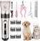 KAEFUYS Schermaschine Hund - IPX7 Wasserdichte Hundeschermaschine Professionelle Tierhaarschneidemaschine für Hunde & Katzen mit LCD-Anzeige
