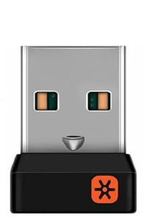Uqezagpa USB-Dongles-Empfänger, 2,4 GHz, Unifying-USB-Adapter für M905, M325, M585 Tastatur-Empfänger