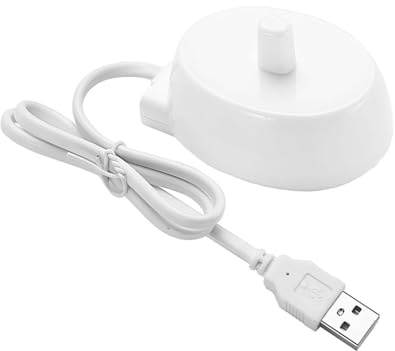 Azlanway USB-Ladegerät kompatibel mit Braun Oral B iO3, iO4, iO5, iO6 Typ 3757, Kids Vitality 100, Genius X elektrische Zahnbürsten, Ersatz-Induktions-USB-Ladeadapter, wasserdichtes Netzkabel für unte