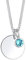 Elli Halskette Damen Geburtsstein Dezember mit Kristall in 925 Sterling Silber