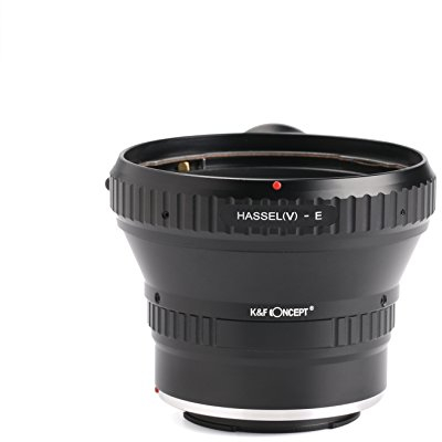 K&F Concept® HB - NEX Objektiv Adapterring, Objektivadapter, Objektiv Adapter Sony, Objektiv Adapter e Mount, Adapter Ring für Hasselblad V Objektiv auf Sony NEX E-Mount Kamera