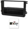 tomzz Audio 2457-050 Radioblende Set kompatibel mit VW Golf 5 V 6 VI Touran Passat 3C Caddy EOS Skoda Octavia mit Quadlockadapter ISO Doppel Fakra Antennenadapter Phantomeinspeisung ISO DIN