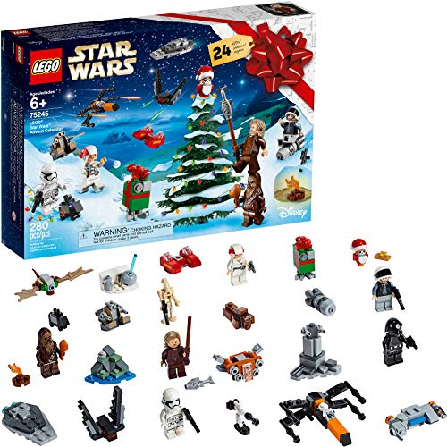 LEGO Star Wars Advent Calendar 75245 Building Kit, New 2019 (280 Pieces)
