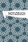 Notizbuch: Blumen Motiv liniert I DIN-A5 I 120 Seiten in Cremefarben I Journal