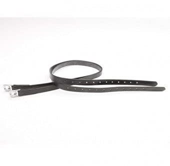 Kavalkade Deluxe Stirrup Straps 130 cm Black