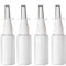 VASANA 12PCS 30ML/1oz Plastic Empty Refillable Nasal Spray Bottles Fine Mist Spray Pump Makeup Water Container For Perfumes Essential Oils Use Saline Applications