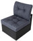 PillowPrim Gartenkissen auf gartenmöbel Rattan Gartenpolster Polsterauflagen Deko Kissen Auflage Polster Ersatzpolster für PE Rattansessel 50x50x40 Navy Blau