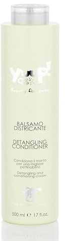 YUUP! - Conditioner Hunde und Katzen, 500 ml, Entwirrungsbalsam, sensitiv Spülung für Fellpflege Hund und Katze mit Bambus & Lotusblüte