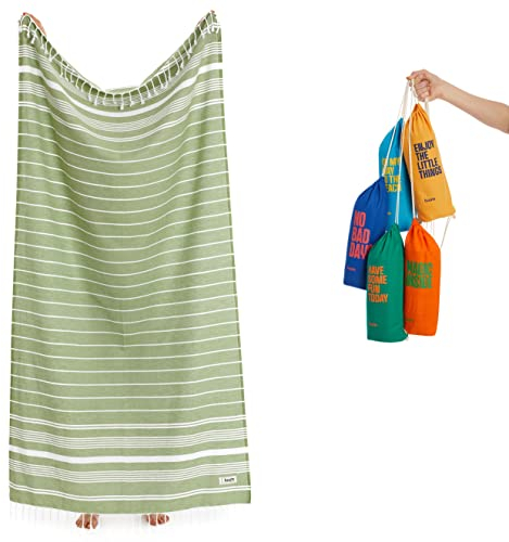 Luum® XXL Strandtuch Damen Herren Hamamtuch Saunahandtuch Handtuch Yogatuch Duschtuch Strandhandtuch Saunatuch Badetuch Reisehandtuch Pestemal Hamamtuch Turkish Towels
