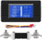 DC Shunt Battery Monitor Voltmetro DC 0-200V Shunt 100A Amperometro Digitale, Capacità della Batteria Misuratore, Multimetro Tensione Corrente per Batteria Auto RV Solare (PZEM-015+300A shunt)