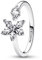 PANDORA Sparkling Herbarium Cluster Open Ring 192611C01-50