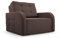 mb-moebel MOEBLO Kindersofa Porto 80 – Schlafsessel Sofa Sessel Jugendsofa Schlafsofa 1-Sitzer Gästebett mit Schlaffunktion und Bettkasten (BxHxT): 101x90x100 cm (Braun)